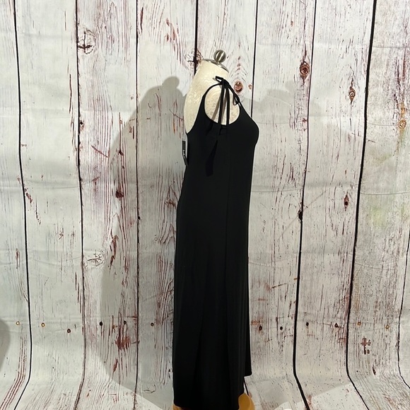 nwt lulus long black maxi dress size small. - Picture 4 of 9